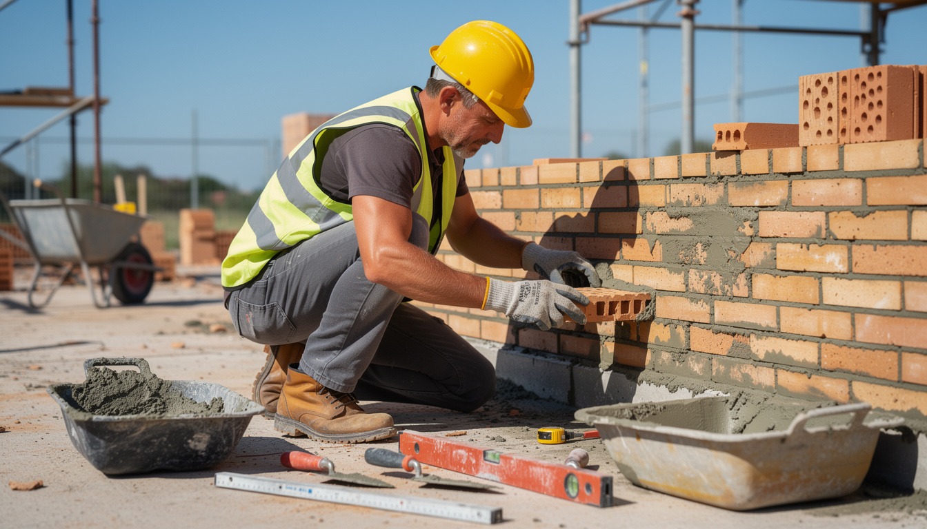 découvrez le métier de maçon : ses missions principales, les compétences requises et les formations indispensables pour réussir dans ce secteur clé du bâtiment.